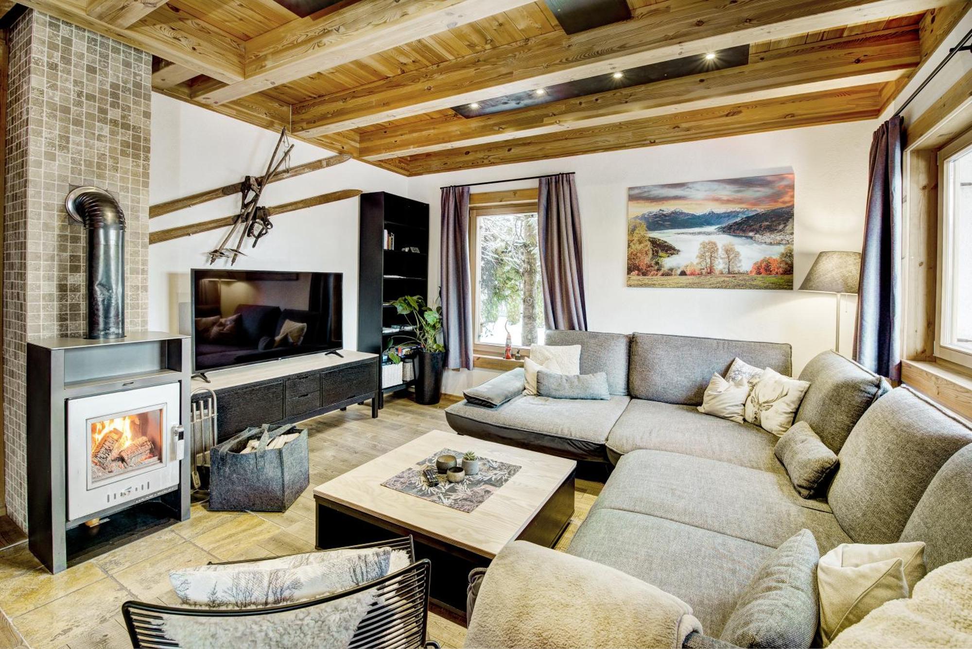 Chalet Dacha Mit Finnischer Sauna Zell am See Zewnętrze zdjęcie
